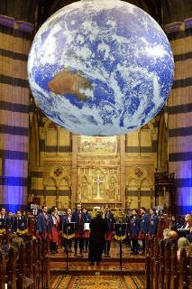 Student Performances During Service at St Pauls Cathedral, Melbourne